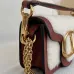 Valentino MINI LOC Shearling &amp; Leather Crossbody Bag 20×11×5cm #A65017