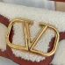 Valentino MINI LOC Shearling &amp; Leather Crossbody Bag 20×11×5cm #A65017