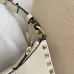 Valentino Rockstud Grainy Leather Mini Hobo Shoulder Bag 20×12×4cm #A65018