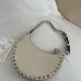 Valentino Rockstud Grainy Leather Mini Hobo Shoulder Bag 20×12×4cm #A65018
