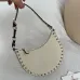 Valentino Rockstud Grainy Leather Mini Hobo Shoulder Bag 20×12×4cm #A65018