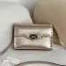 Valentino Rockstud Metallic Leather Envelope Crossbody Bag 22.5×5×16cm #A65019
