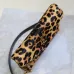 SAINT LAURENT Cassandra Envelope Crossbody Clutch – Leopard-Print Haircalf with Gold YSL Logo (Detachable Chain Strap) #A58783