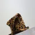 SAINT LAURENT Cassandra Envelope Crossbody Clutch – Leopard-Print Haircalf with Gold YSL Logo (Detachable Chain Strap) #A58783