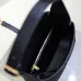 SAINT LAURENT Le 5 à 7 Hobo Bag Set – Black Haircalf with Matching Pouch &amp; Gold YSL Logo (Adjustable Strap) #A58770