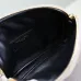 SAINT LAURENT Le 5 à 7 Small Bucket Bag – Taupe Suede Leather with Gold YSL Logo (Adjustable Crossbody Strap) #A58768