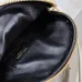 SAINT LAURENT Le 5 à 7 Small Bucket Bag – Taupe Suede Leather with Gold YSL Logo (Adjustable Crossbody Strap) #A58768