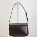 SAINT LAURENT Solferino Small Shoulder Bag – Deep Burgundy Box Leather with Iconic YSL Cassandre Closure  #A58758