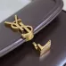 SAINT LAURENT Solferino Small Shoulder Bag – Deep Burgundy Box Leather with Iconic YSL Cassandre Closure  #A58758