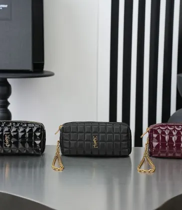 Saint Laurent 779649 Le Cassandre Matelassé Carré Vanity Bag Lambskin Gold Chain 18.5cm #B67268 Saint Laurent 779649 Le Cassandre Matelassé Carré Vanity Bag Lambskin Gold Chain 18.5cm #B67268