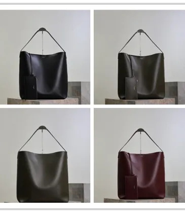 Saint Laurent Bold Hobo Tote (819623) - South African Leather, Detachable Pouch, 37×42×16cm #A59993 Saint Laurent Bold Hobo Tote (819623) - South African Leather, Detachable Pouch, 37×42×16cm #A59993