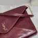 Saint Laurent Envelope Chain Clutch (841702) - Convertible Strap, Soft Leather, 35×22×3cm #A59991