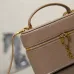 Saint Laurent GABY MINI Quilted Leather Vanity Case 18×11×6.5cm #A65022