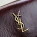 Saint Laurent LE Envelope Clutch (769307) - Red Date Gold, Soft Sheepskin, 29.5×18×4.5cm #A59995