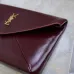 Saint Laurent LE Envelope Clutch (769307) - Red Date Gold, Soft Sheepskin, 29.5×18×4.5cm #A59995