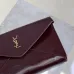 Saint Laurent LE Envelope Clutch (769307) - Red Date Gold, Soft Sheepskin, 29.5×18×4.5cm #A59995