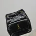Saint Laurent Niki Crinkled Leather Tote (862295) - Logo Detail, Adjustable Strap, 25×30×8-12cm #A59988