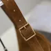 Saint Laurent Niki Suede Bucket Bag (844346) - CASSANDRE Stitching, Soft Silhouette, 33×16×40cm #A59990