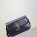 Saint Laurent Solferino Box Shoulder Bag (832330) - Italian Box Leather, CASSANDRE Lock, 24.5×15×8.5cm #A59992