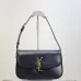 Saint Laurent Solferino Box Shoulder Bag (832330) - Italian Box Leather, CASSANDRE Lock, 24.5×15×8.5cm #A59992