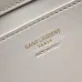 Saint Laurent Voltaire Calfskin Shoulder Bag with Cassandre Logo 17.5×13.5×5cm #A65021