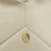 YSL 769307 LE Envelope Off White Lambskin Fold Clutch Evening Handbag #A65995