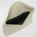 YSL 769307 LE Envelope Off White Lambskin Fold Clutch Evening Handbag #A65995