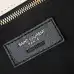 YSL 769307 LE Envelope Off White Lambskin Fold Clutch Evening Handbag #A65995