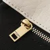 YSL 769307 LE Envelope Off White Lambskin Fold Clutch Evening Handbag #A65995