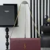 YSL 851921 Kate Smooth Calf Leather Gold Chain Shoulder Crossbody Clutch Handbag #A65991