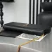 YSL 851921 Kate Smooth Calf Leather Gold Chain Shoulder Crossbody Clutch Handbag #A65991