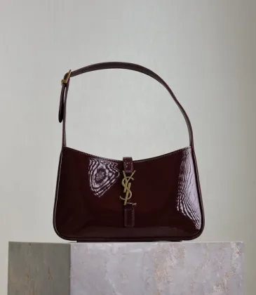 YSL Patent Leather Hobo Bag With Gold Logo Embracing Timeless Sophistication and Style #A50337 YSL Patent Leather Hobo Bag With Gold Logo Embracing Timeless Sophistication and Style #A50337