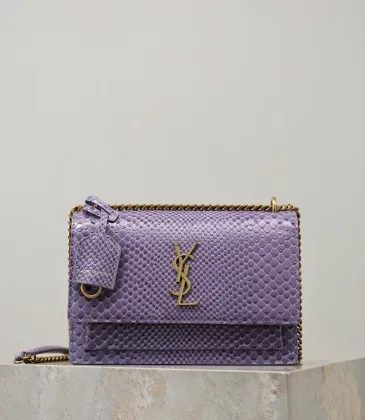YSL Uptown Gold Snakeskin Clutch, 27 x 16 x 2 cm #A63205 YSL Uptown Gold Snakeskin Clutch, 27 x 16 x 2 cm #A63205