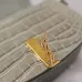 YSL VOLTAIRE Crocodile-Embossed Handbag, 24 x 15 x 5 cm #A63201