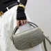 YSL VOLTAIRE Crocodile-Embossed Handbag, 24 x 15 x 5 cm #A63201