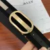 BALLY AAA+ belts Luxury Leather Belts Smooth Buckle Designer Belt width:3.4cm #A54014
