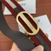 BALLY AAA+ belts Luxury Leather Belts Smooth Buckle Designer Belt width:3.4cm #A54014