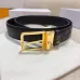 BALLY AAA+ belts Luxury Leather Belts Smooth Buckle Designer Belt width:3.4cm #A54015