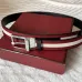 BALLY AAA+ belts Luxury Leather Belts Smooth Buckle Designer Belt width:3.5cm #A54016