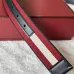 BALLY AAA+ belts Luxury Leather Belts Smooth Buckle Designer Belt width:3.5cm #A54016