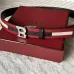 BALLY AAA+ belts Luxury Leather Belts Smooth Buckle Designer Belt width:3.5cm #A54018