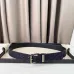 Black D-ior AAA Oblique Galaxy Leather 35 MM  #9999935076