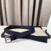 Black D-ior AAA Oblique Galaxy Leather 35 MM  #9999935076