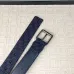 Black D-ior AAA Oblique Galaxy Leather 35 MM  #9999935076