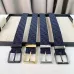 Black D-ior AAA Oblique Galaxy Leather 35 MM  #9999935076