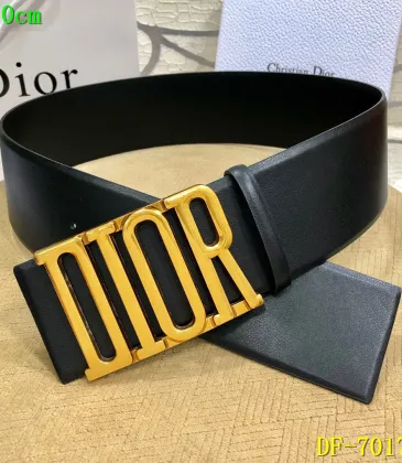D-ior AAA+ 2019 Leather belts 7CM #9124215