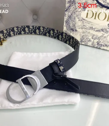 D-ior AAA+ Leather belts for Men W3.5cm #999931602