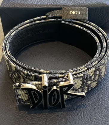 D-ior x Stussy Onlique Belt and Shawn Buckle Reversible #A53818
