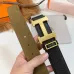 HERMES AAA+ Belts Luxury Design Fashion Original leather  Genuine packaging width:3.8cm #A53992