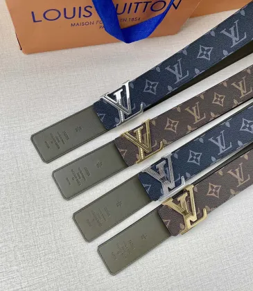 Men's Louis Vuitton Monogram Eclipse AAA+ Belts 4CM Original Quality #A44627 Men's Louis Vuitton Monogram Eclipse AAA+ Belts 4CM Original Quality #A44627